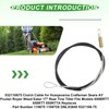 532110675 Clutch Cable for Husqavarna Craftsman Sears AYP Poulan Roper