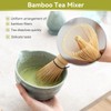 Batidor Matcha, Tradicional Batidor de Bambú Hecho a Mano Brocha