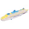 Kids Cruise Ship Model Sound Effects LED Light Universal Rotation