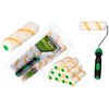 ToolSpace Set of 10 Paint Rollers + Handle - 11