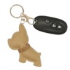 APOSITIV Dog Key Chain Cute Key Ring 3D Soft Key
