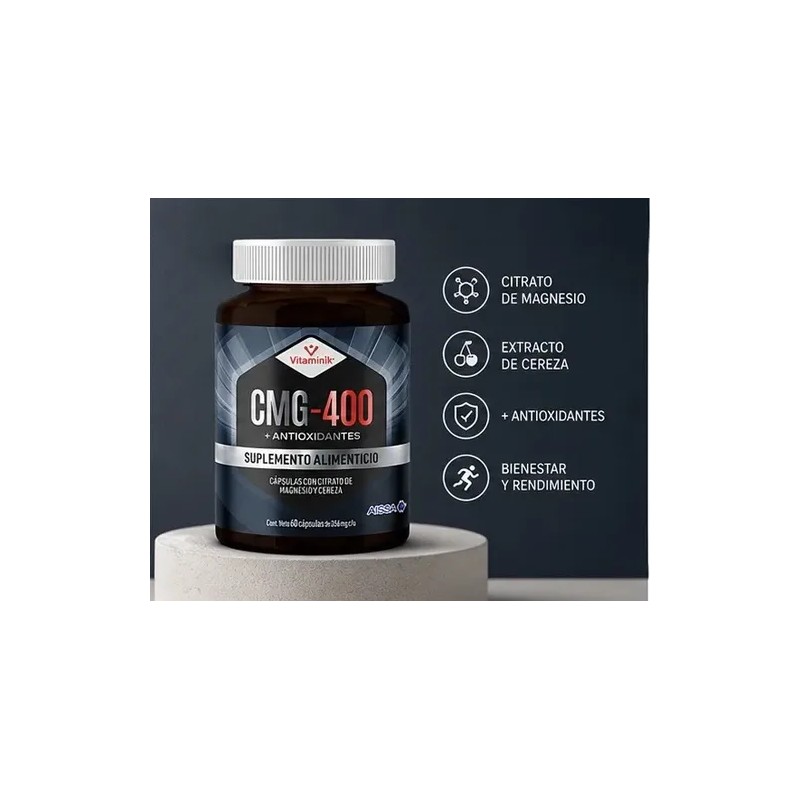 Citrato De Magnesio 400mg Cápsulas