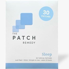 The Patch Remedy Parches Originales Para El Sueño - 30 Parches Tópicos De Apoyo Al Sueño Con Extracto De Raíz De Valeriana, Passiflora, Lúpulo,...    