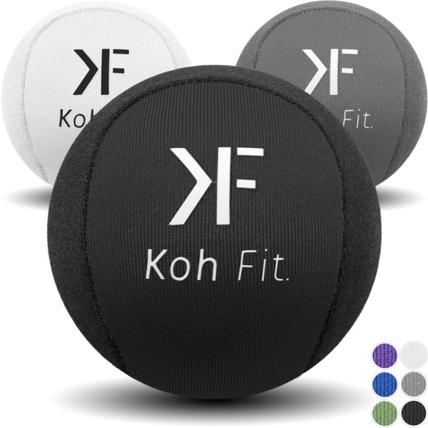 Koh Fit Stress Ball Multipacks for Adults - Stress Reliever Squeeze Balls - for Hand Therapy and Stress Relief