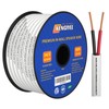 KENGIYEL 14/2 Speaker Wire (50 Feet) 14AWG Gauge in Wall