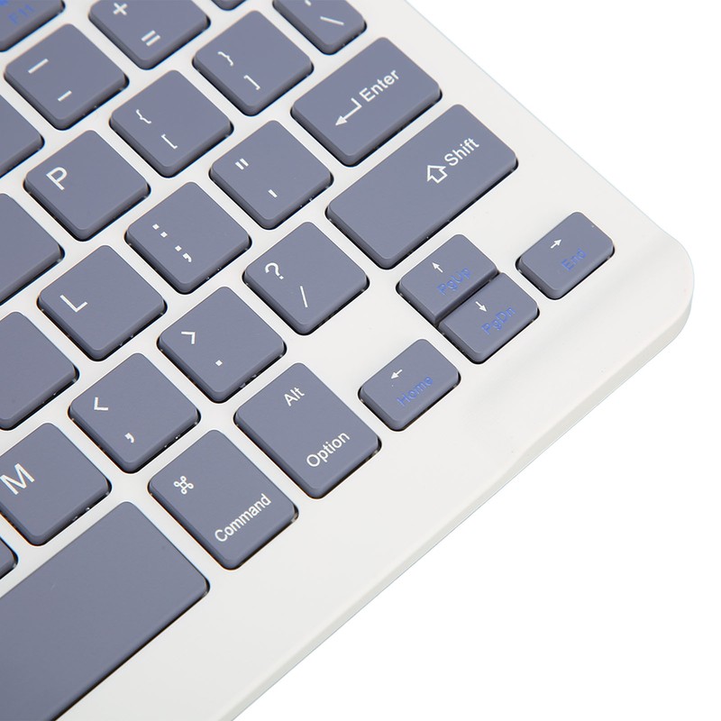 78 Key Wireless Bluetooth Keyboard 32.8ft Ergonomic Ultra Thin Silent