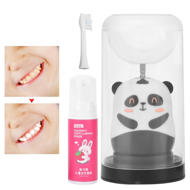 Automatic Children U Shaped Toothbrush Electric IPX7 Waterproof Kids Teeth