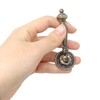 Honbay 2PCS Antique Style Bronze Metal Drawer Tear Drop Cabinet