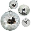 Alytimes Mirror Disco Ball -4-Inch Cool and Fun Silver Hanging