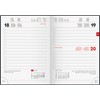 BRUNNEN Pocket Calendar Model 736 '26 | A6, Plastic, Black