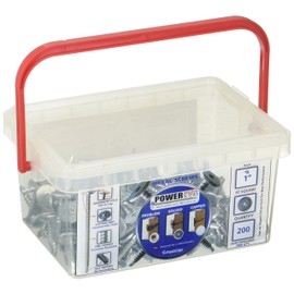 FastCap T20025 134; Powerhead Screws for Metal, 200 pc.