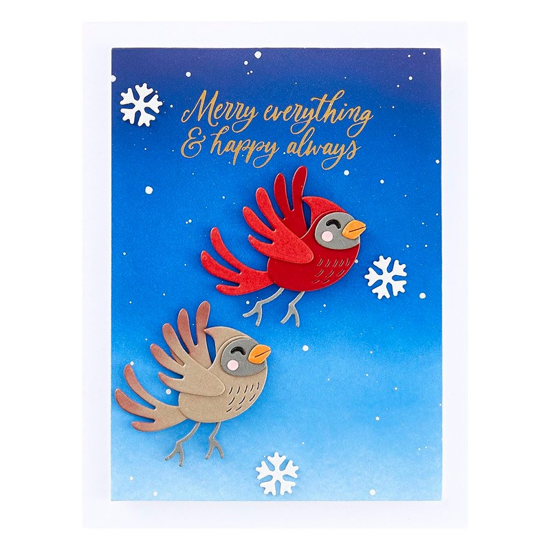 Spellbinders Conrad Cardinal Etched Dies