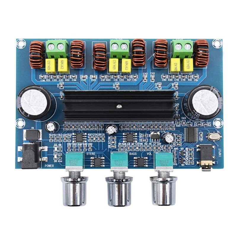 DollaTek XH-A305 tpa3116d2 Bluetooth 5.0 Digital Amplifier Board 2.1 Channel