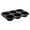 Winco AMF-6NS 6-Cup Non-Stick Muffin Pan, Tin Plated