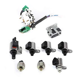 Kit de solenoide de presión del gobernador Duokon, 9 piezas Kit de solenoide de cuerpo de válvula CVT JF011E RE0F10A Ajuste de repuesto para Altima