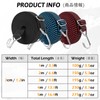 TRIWONDER Cargo Rubber Band, Elastic Strap, For Securing Bicycles, Bungy