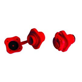 Airhead Boston Valve, 2 pk., Red, One Size (AHBV-2)