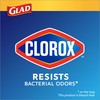 Glad Small Drawstring Trash Bags with Clorox, 4 Gal, Lemon