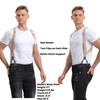 LazarsSpace Men's Side Suspenders with Dual Clips Per Side -