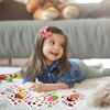 24 Sheets Cupcake Make a Face Sticker Sheets for Kids