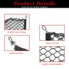 QUAYUB Rear Trunk Envelope Style Organizer Cargo Net for HYUNDAI