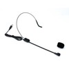J&P Black Headset Microphone Mic Headworn Microphone fits Shure Wireless