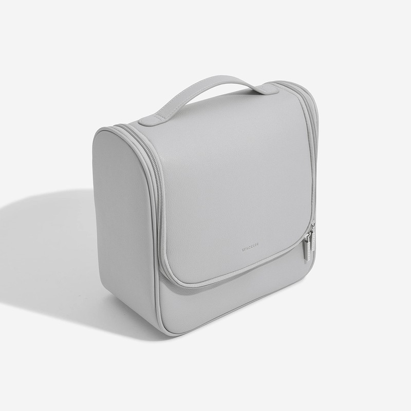 Stackers Pebble Grey Hanging Wash Bag