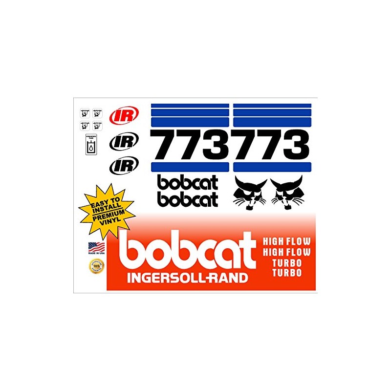 773 Style A Decal Sticker kit fits Bobcat