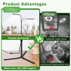 Grow Lights for Indoor Plants, Full Spectrum LED Tabletop Plant
