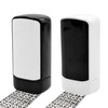 Ninnyi 2 Pack Address Blocker Stamp, Data Defender Roller Stamp