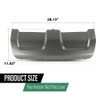 LQI Rear Bumper Skid Plate Cover Compatible with Land Rover