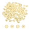 MECCANIXITY 180Pcs Screw Caps Covers 12x3mm Plastic Screw Decoration Cover