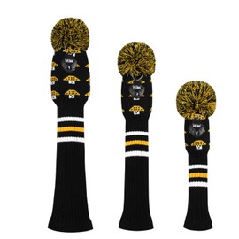 Scott Edward Golf Headcovers for Woods Set of 3 Fits Well Driver(460cc) Fairway Wood and Hybrid(UT) The Perfect Change for Golf Bag