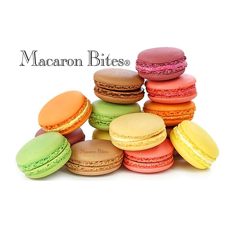 Gourmet French Macaron Gift Box - 24 Assorted Macaron Flavors,