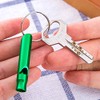 CABLEPELADO Survival Whistle, Emergency Whistle, Sports Whistle, Aluminium Alloy, Suitable