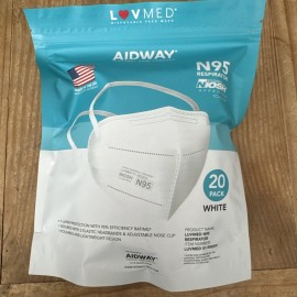N95 face mask respirator 20 Pack Masks Total One Package