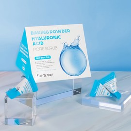 Farmstay Baking Powder Hyaluronic Pore Scrub 7gX25ea / 팜스테이 베이킹파우더 히아루론 포어 스크럽 7gX25개