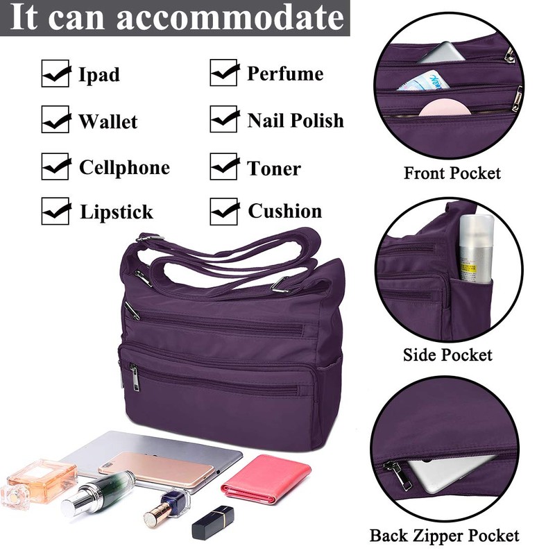 Cross Body Bag Women Lightweight Purses for Women Crossbody Water