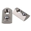 CNBTR Silver European Standard 20 Series Aluminum Slot Carbon Steel