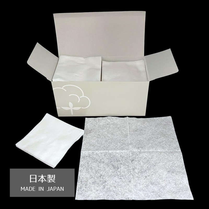 Disposable Cleaning Cloths, 100% Cotton, 200 Pieces, Thick Wipers, Cotton