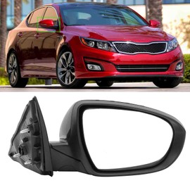 Yeeta Right Passenger Side Door Mirror Fit for Kia Optima K5 2014 2015 with Power Turn Signal Heated, 6 Pins