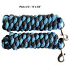 Majestic Ally Pack of 2 Solid Cotton Lead Rope for