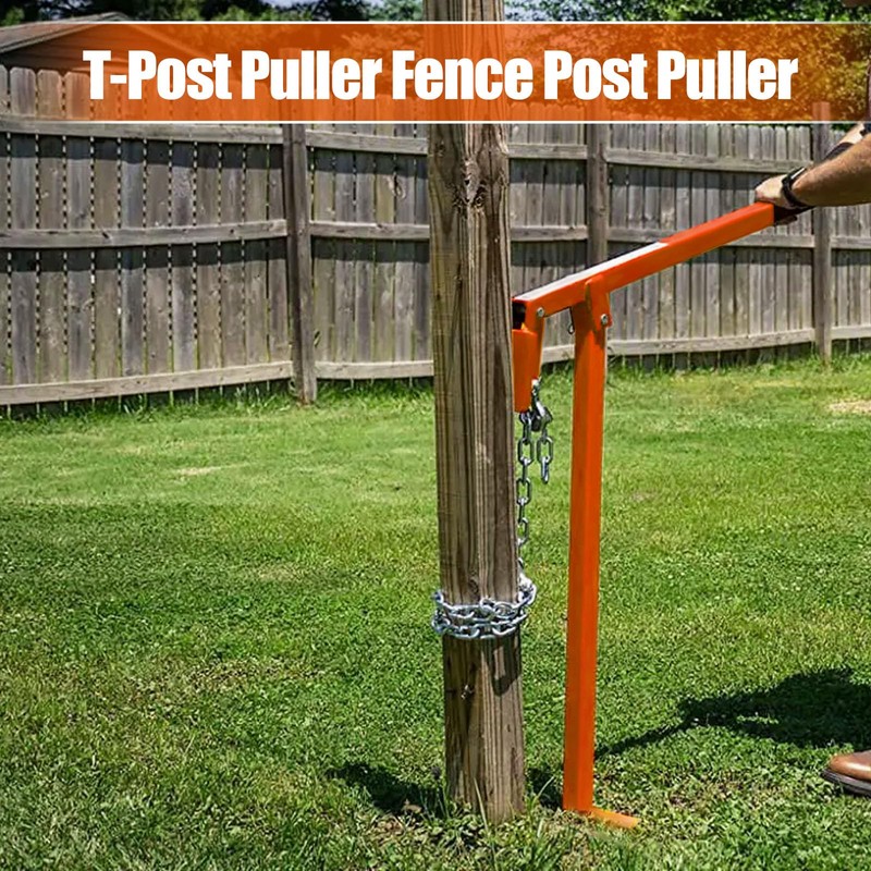 MAHOOMMAKH T-Post Puller, Fence Post Puller - Post Puller of