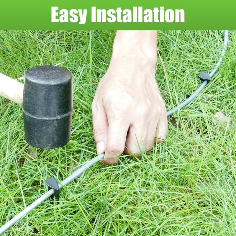 OFFCUP Ground Spikes for Robotic Lawnmower, 150pcs Ground Anchor, Universal