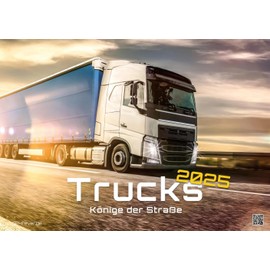 Trucks - Kings of the Road - Lorry - 2025 - Calendar DIN A2: The Wall Calendar with the Best Trucks on Our Roads for the Year 2025 in Extra Large Format DIN A2 (approx. 60 x 42 cm)