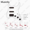 Musiclily Pro-SE ST-HSS-60SE Pre-wired Pickguard with Alnico 5 Pickups 5-Way