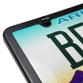 iPick Image for Ford F-150 FX4 Off Road on Black ABS Plastic License Plate Frame Screw Covers