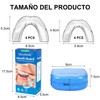 YOGONEV Guardas Dentales Nocturnas 8 Piezas con Estuche Triangular -