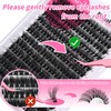 Yaiseiko Lash Clusters 60D Wispy 10-20mm Essential Volume Cluster Eyelash