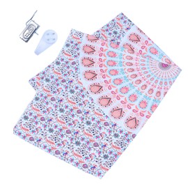 FUNOMOCYA 1pc Bohemian Style Tapestry for Wall Hanging Unique Mandala Design for Beach Bedroom and Living Room and High Definition Printing for